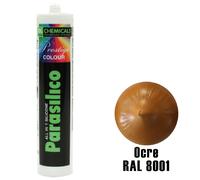 Silicone Parasilico prestige colour DL Chemicals - Brun Terre de Sienne RAL 8001