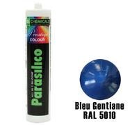 Silicone Parasilico prestige colour DLChemicals-Bleu gentiane RAL 5010