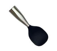 Silicone Rice Cooker Spoon - Standing Heat-Resistant Spatula, Non-Stick Rice Scoop, Kitchen Utensil | Household Cooking, Restaurant, Commercial Kitchen, Food Prep, Cookware Accessories