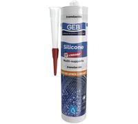 GEB Mastic silicone 60 mn chrono 890781 Transparent Cartouche 280 ml