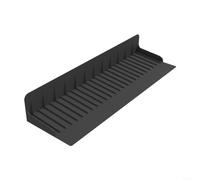 Silicone Sink Edge Protector 50cm Anti-Splash Guard(black) | 5mm thick cushion, protects pour granite quartz stone, prevents chipping, saves glassware pots pans