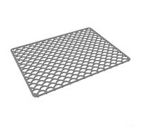 Silicone Sink Protector Grid Bottom Drain Silicone Sink Protector(Gray) | silicone, safe for fruits veggies, direct pour contact, material, kitchen essential