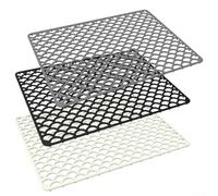 Silicone Sink Protector Grid Bottom Drain Silicone Sink Protector(Is black) | silicone, safe for fruits veggies, direct pour contact, material, kitchen essential