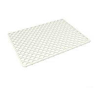 Silicone Sink Protector Grid Bottom Drain Silicone Sink Protector(Rice white)
