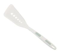 Silicone Spatule à Poisson et Résistante à Chaleur, Blanc Antiadhésive | Design Unique et Anti-brûlure, Compatible Poêles, Cuisine, Wok, Crêpes, Service Quotidien
