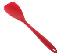 Silicone Spatule Cuisine Multifonction Rouge pour Cuisson et Mélange | Poignée Confortable, Adhérence Sûre, Protège les Ustensiles, Style Simple et Élégant pour Amateurs Cuisine