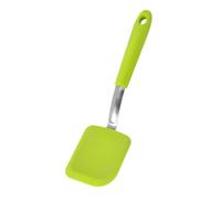 Silicone Turner Comfort Handle, Non-Stick | 24x6.5x3cm Size, 73g Lightweight, Food-Grade Heat-Resistant Silicone, Stainless Steel Ergonomic Handle, Dishwasher Safe Non-S