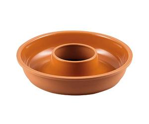 Silikomart 193445 Moule à pâtisserie rond avec anneau de sécurité, Terracotta
