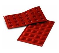 Silikomart 20.006.00.0060 sf006 moule forme demi-sphères 24 cavités silicone terre cuite