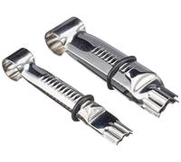 Silikomart 73.427.99.0001 Wonder Crimper Pince à Pâte 27 pour Décoration de Gâteaux Regular Close Cloud Acier Inox