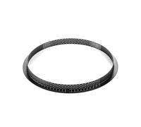 Silikomart - Anneau micro perforé pour tartes modernes Ø 25 cm h 2 cm, résistant à la chaleur