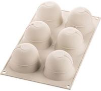 SILIKOMART Ausstechform 6er Set Plätzchenausstecher Kuchenform Silikon Grau Neu