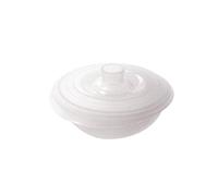 silikomart | COC 02 Récipient rond en Silicone, antiadhésif, paquet de 1 Moule pour cuisson au micro-ondes ø125 h 50 mm, Made in Italy