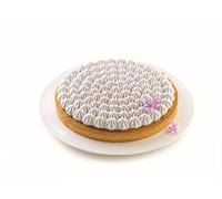 Silikomart Kit tarte MERINGUÉ – Anneau microperforé Tplus+, moule silicone, Ø230–250 mm
