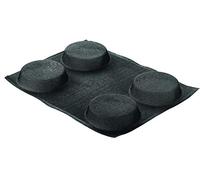 silikomart | Micro-Formes en Silicone Perforé, Dimensions 400 x 300 x 30 mm | Moule Rond