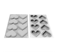 Silikomart Mini Amour Story Silicone Moule N 8 80 x 66 H 12 MM + Coupe-