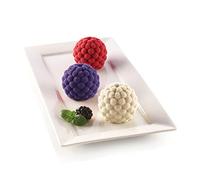 Silikomart Moule 3D Fruits des bois, Cream