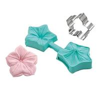 Silikomart |Moule en Silicone, Forme Pétunia, Mesures Ø40 mm, Made in Italy