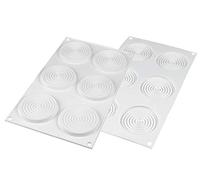 silikomart Moule en Silicone pour Bande MIDI Tourbillon 28