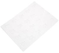 Silikomart | Moule en Silicone pour Chocolat ou Gelées | Forme Ourson Coeur, Matériau Plastique/Polyéthylène Téréphtalate, Couleur Transparente, Dimensions 10 x 205 x 325 mm