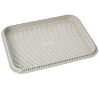 Silikomart – Moule en silicone pour Focaccia – Antiadhésif 37x29x3cm Gris – Fabriqué en Italie