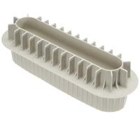 silikomart | Moule en Silicone pour Gâteau Moderne INSERTO BÛCHE & CAKE | Lot de 4 Moules à Pâtisserie, Design 3D, 200 x 35 mm, h 30 mm, Volume 190 ml, Antiadhésif, Made in Italy
