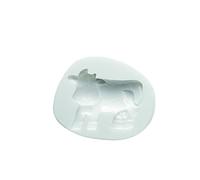 Silikomart | Moule en Silicone pour Pâte à Sucre COW, 134 x 132 x 34 mm