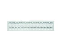Silikomart | Moule en Silicone pour Pâte à Sucre SMILES, 226 x 106 x 40 mm
