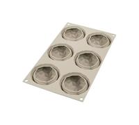 Moule silicone 6 mini gâteaux Mini Gemma Silikomart