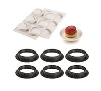 Silikomart Moule Mini Tarte Glam x6 - Silikomart