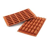 Silikomart Professional Silicone Mold: Log 0.47 Oz, 11/16 x 1-3/4 x 3/4 High, 30 Cavities by Silikomart