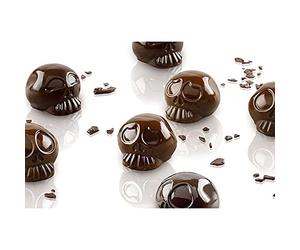 silikomart | SCG055 Moule en Silicone pour chocolats AMLETO, antiadhésif, 15 chocolats, paquet de 1 Moule pour sucreries, Easy Choc, 29 x 32 mm, h 21 mm, Volume 120 ml, Made in Italy