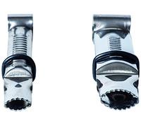 Silikomart | Set 2 Pinces Wonder Crimper pour Décorations de Gâteaux, Design Irregulaire Open Eye, Matériau Acier Inoxydable, Mesures 17 mm - 12 mm, Made in Italy