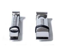 Silikomart | Set 2 Pinces Wonder Crimper pour Décorations de Gâteaux | Design Régulier Ligne Droite, Matériau Acier Inoxydable, Mesures 17 mm - 12 mm, Made in Italy
