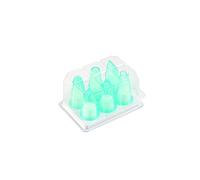 Silikomart |Set 6 Douilles en Polycarbonate pour Poche à Douille, Trou pour Décorations Pâtisserie, Made in Italy