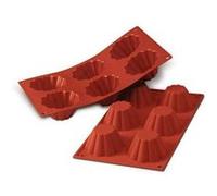 SILIKOMART SF034-12 plaque silicone briochette x 6 G