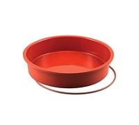 silikomart | SFT126 Moule à gâteau en Silicone MOULE ROULANT, antiadhésif, Emballage de 1 Moule à gâteau avec anneau de sécurité, Ø 260 h 45 mm, Volume 2,2 l, Made in Italy