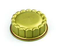 silikomart | SFT180 Moule à gâteau en Silicone MOULE ROULANT, antiadhésif, paquet de 1 Moule à gâteau avec anneau de sécurité, Ø 180 h 65 mm, Made in Italy, Marron