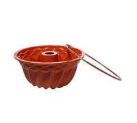 silikomart | SFT250 Moule en Silicone pour Gâteau STAMPO GUGELHUPF, Antiadhésif, Lot de 4 Moules à Pâtisserie avec Safe Ring, Ø 220 h 110 mm, Volume 2,2 l, Made in Italy