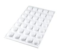 Silikomart - Silikomart professional - 35 micro ronds bombés micro stone. Cuisine : Autour de la pâtisserie (Moules en silicone)