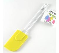 Silikomart | Spatule en Silicone, Couleur Jaune, Dimensions 10 x 48 x 235 mm