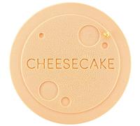 Silikomart Tapis décoratif en silicone de 18 cm de diamètre x 0,2 cm de haut, CheesecakeDecor
