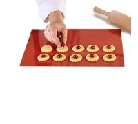 silikomart | Tapis en silicone siliconé 7, 300 x 400 mm, antiadhésif | lot de 4 tapis de gâteau, fabriqué en Italie