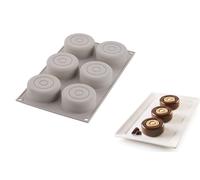 Silikomart – Moule en silicone Ø73 × H30 mm – Gris