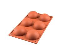 Moule demi sphère D7 en silicone Silikomart - Les 6