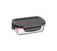 Silit 0022 6321 01 Boîte Hermétique Alimentaire Rectangulaire Lunch Box 0,25 L Noir Et Transparent Noir