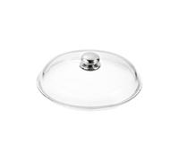 Silit Pfannen- Topfdeckel 28 cm, Glasdeckel mit Metallknauf, Deckel für Töpfe & Pfannen, hitzebeständiges Glas, spülmaschinengeeignet