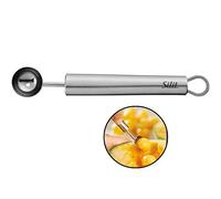 Silit Classic Line Emporte-pièce en forme de boule 16 cm, emporte-pièce en forme de boule de melon, acier inoxydable poli, cuillère à melon, cuillère, passe au lave-vaisselle