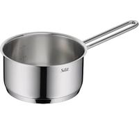 Silit Extra Cook - Casserole à manche 16 cm - Graduation intérieure - Large bord verseur - Acier inoxydable Crominox de qualité supérieure - Passe au lave-vaisselle - Répartition et stockage optimaux