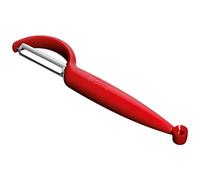 Silit Pelaro éplucheur de légumes 21 cm, éplucheur de tomates/légumes rouge, acier inoxydable, passe au lave-vaisselle